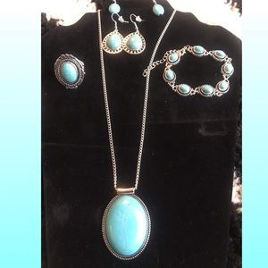 Turquoise Stone Set or Individual pieces